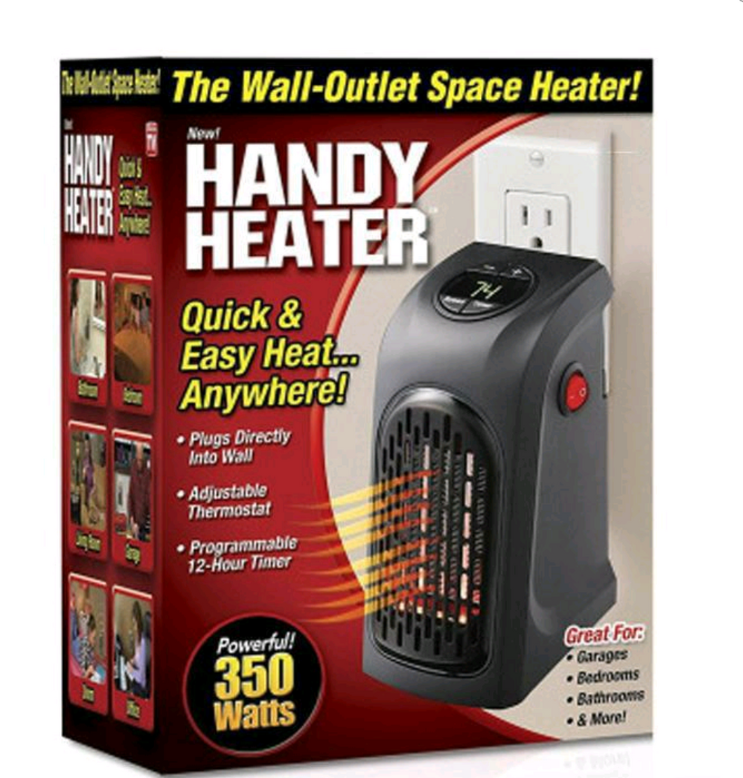 Mini Portable Handy Heater Wall Outlet Air Heater