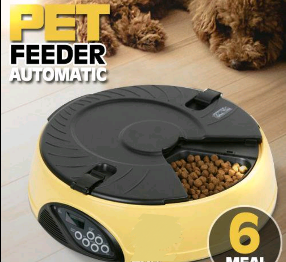 6 Meal Digital Automatic Pet Dog/Cat Dispenser