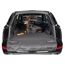 Waterproof Luxury Quilted Pet Back Seat Covers-900D Nylon w/Seat belt Leash