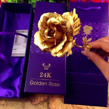 24K Gold Foil Rose and Box set