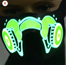 Creative Cool LED Luminous Flashing Half Face Mask