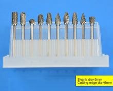 5pc Steel/10pc Tungsten Carbide Rotary Burrs Set for dreme