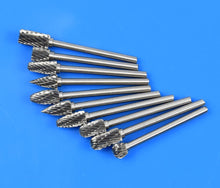 5pc Steel/10pc Tungsten Carbide Rotary Burrs Set for dreme