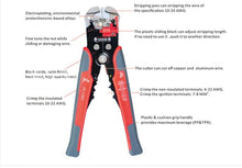 Multifunctional Cable Wire Stripper Cutter Crimper
