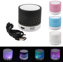 IPHONE ONLY- LED Portable Mini Bluetooth Speakers Wireless Hands Free Speaker