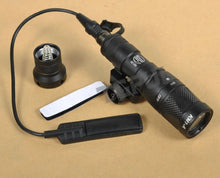 Tactical Gun Flashlight For 20mm Picatinny Rail W/Pressure switch and IR