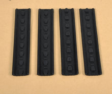 Blk/FDE KeyMod Handguard Rail Covers Soft Rubber Extra grip