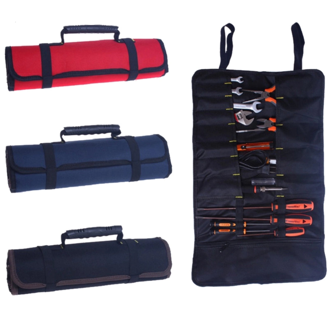 Multifunctional Oxford Canvas Roll Up Tool Bag