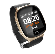 Elderly GPS Tracking Wristwatch GPS+LBS+WIFI Positioning Heart Rate Tracker SOS Medicine reminder