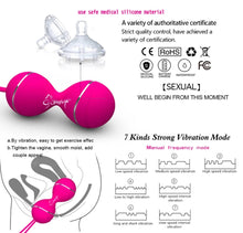 Silicone Kegel Balls Vaginal Tight Exercise w/Remote control