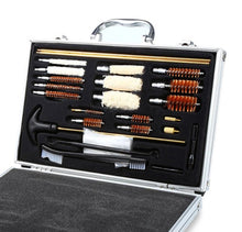24 Piece Gun cleaning Kit w/case and 50 patches