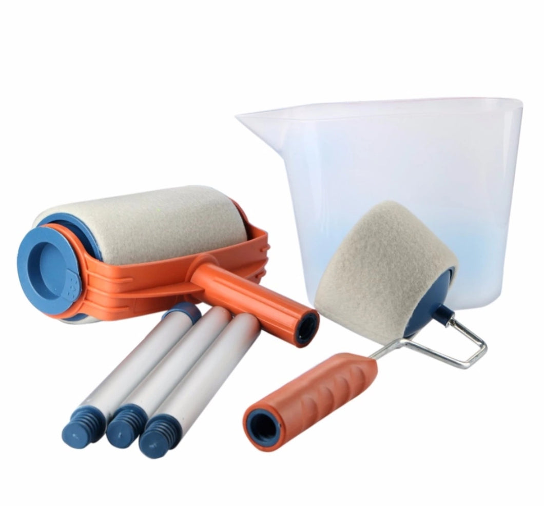 Multifunction Drip Free Pro Paint Roller and Edger Set