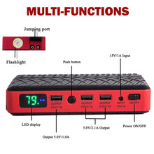 6 in 1 Emergency Jump Starter Car/Truck/Boat Battery+ USB Cell/Tablet charger