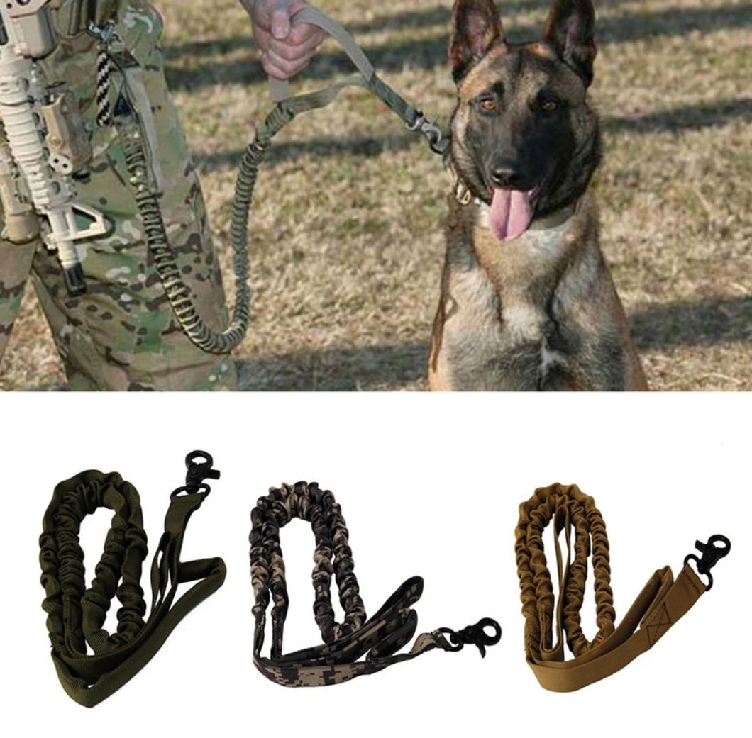 Dog Leash 1000D Nylon Tactical Military Police Dog Training Leash