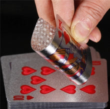 Waterproof Gold/Silver Cash Poker Playing Cards