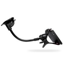 Flexible 360 Degree Adjustable Phone/GPS Mount w/Anti slip Grip for 3.5-6 inch