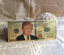 24k Gold Banknote Trump $1000 bill