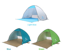 Portable Beach Tent Sun Shade Canopy UV Protection-2 Styles