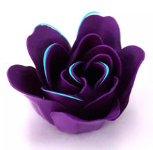 9Pcs/Box Simulation Rose Soap Flower With Ribbon