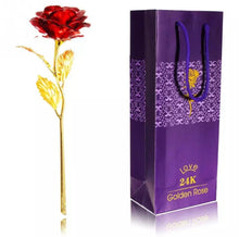 24K Gold Foil Rose and Box set