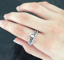 925 Sterling Silver Finger Ring My Princess Queen Crown