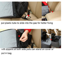 Waterproof Luxury Quilted 2-way Pet Front Seat Cover-900D Nylon