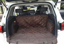 Waterproof Luxury Quilted Pet Back Seat Covers-900D Nylon w/Seat belt Leash
