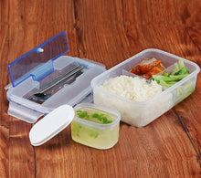 Leakproof 3 Compartment Meal Prep w/Soup Bowl and Utensil Storage