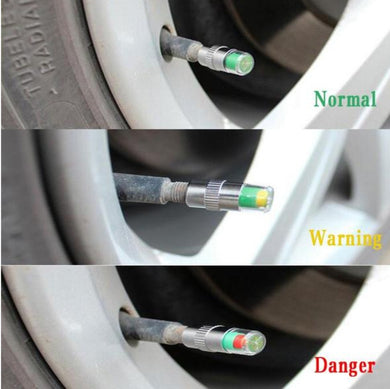4pc Car Tire Pressure Monitor Inidcator-30psi indicator