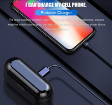 2 in 1 Bluetooth Wireless Earbud and Portable Phone charger